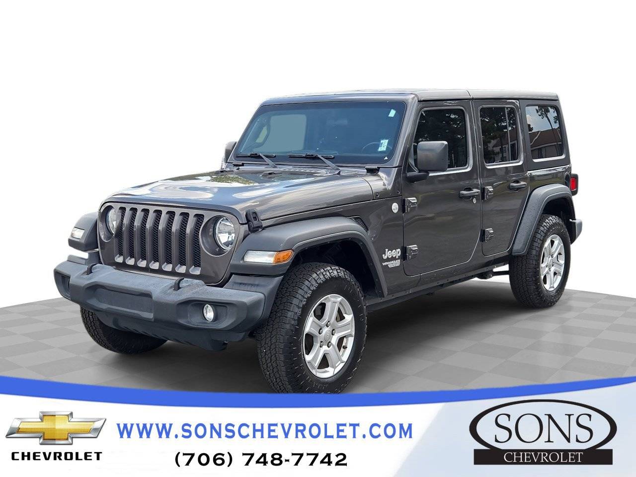2020 Jeep Wrangler Sport S — SUV — 113,843 mi — Columbus, GA