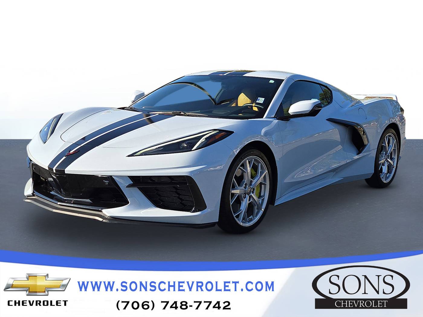 2021 Chevrolet Corvette 3LT — Coupe — 21,740 mi — Columbus, GA