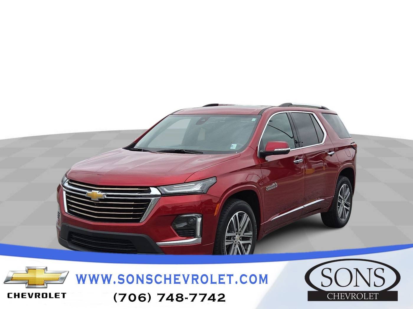 2022 Chevrolet Traverse High Country — SUV — 53,914 mi — Columbus, GA