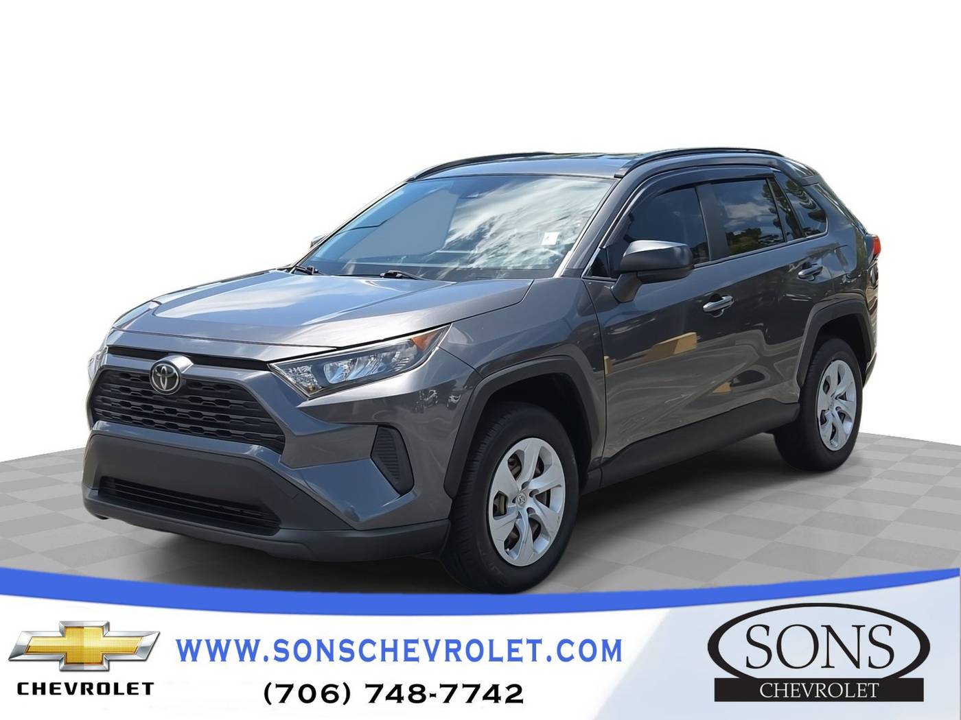 2019 Toyota RAV4 LE — SUV — 80,585 mi — Columbus, GA