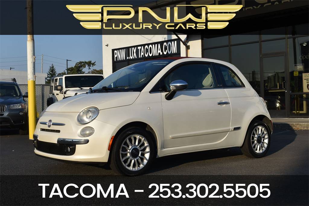 2012 FIAT 500 Lounge — Convertible — 68,916 mi — Lakewood, WA