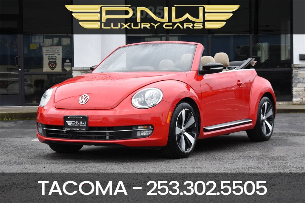 2013 Volkswagen Beetle Turbo — Convertible — 89,784 mi — Lakewood, WA