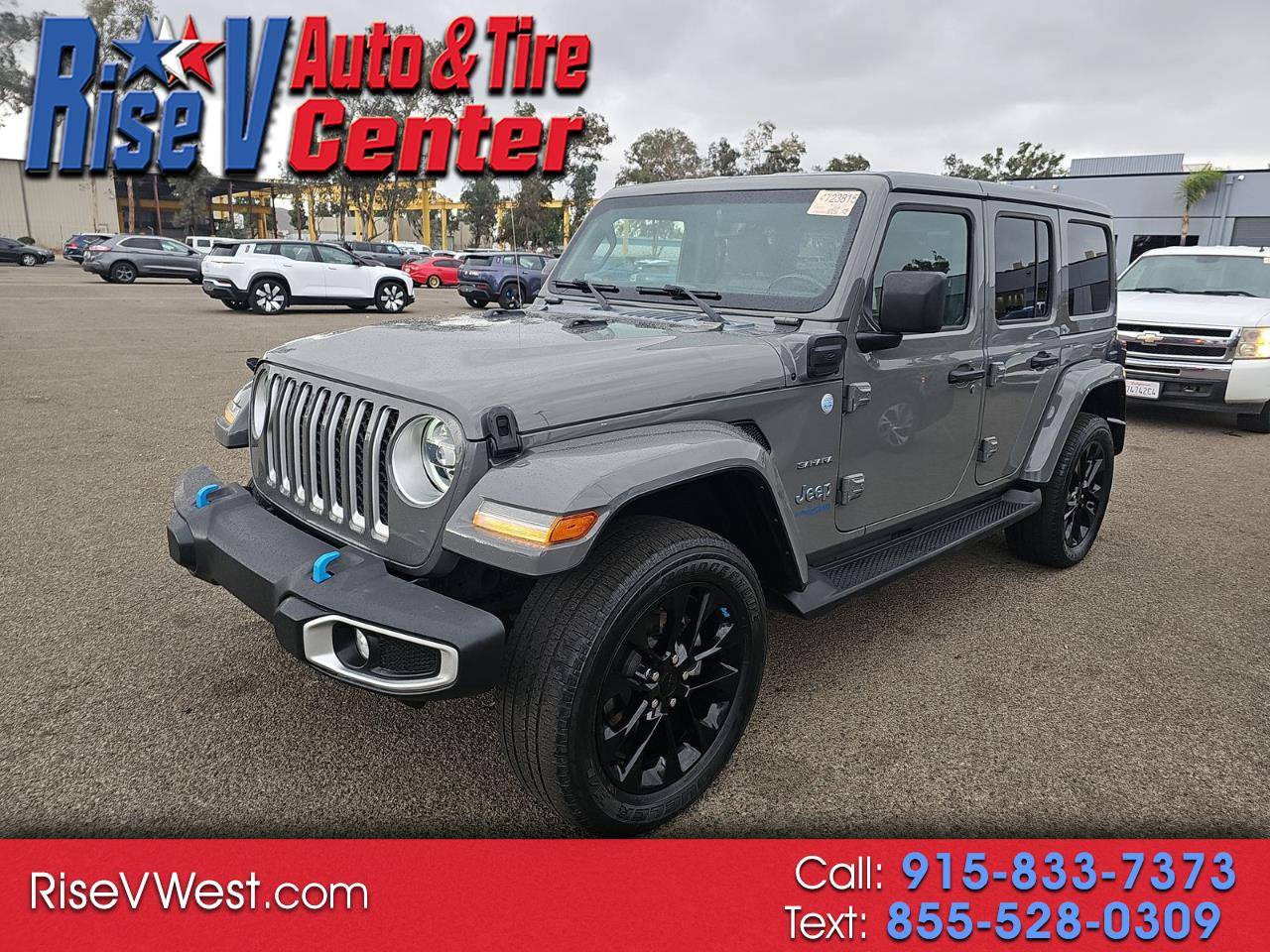 2022 Jeep Wrangler Sahara 4xe — SUV — 25,921 mi — El Paso, TX