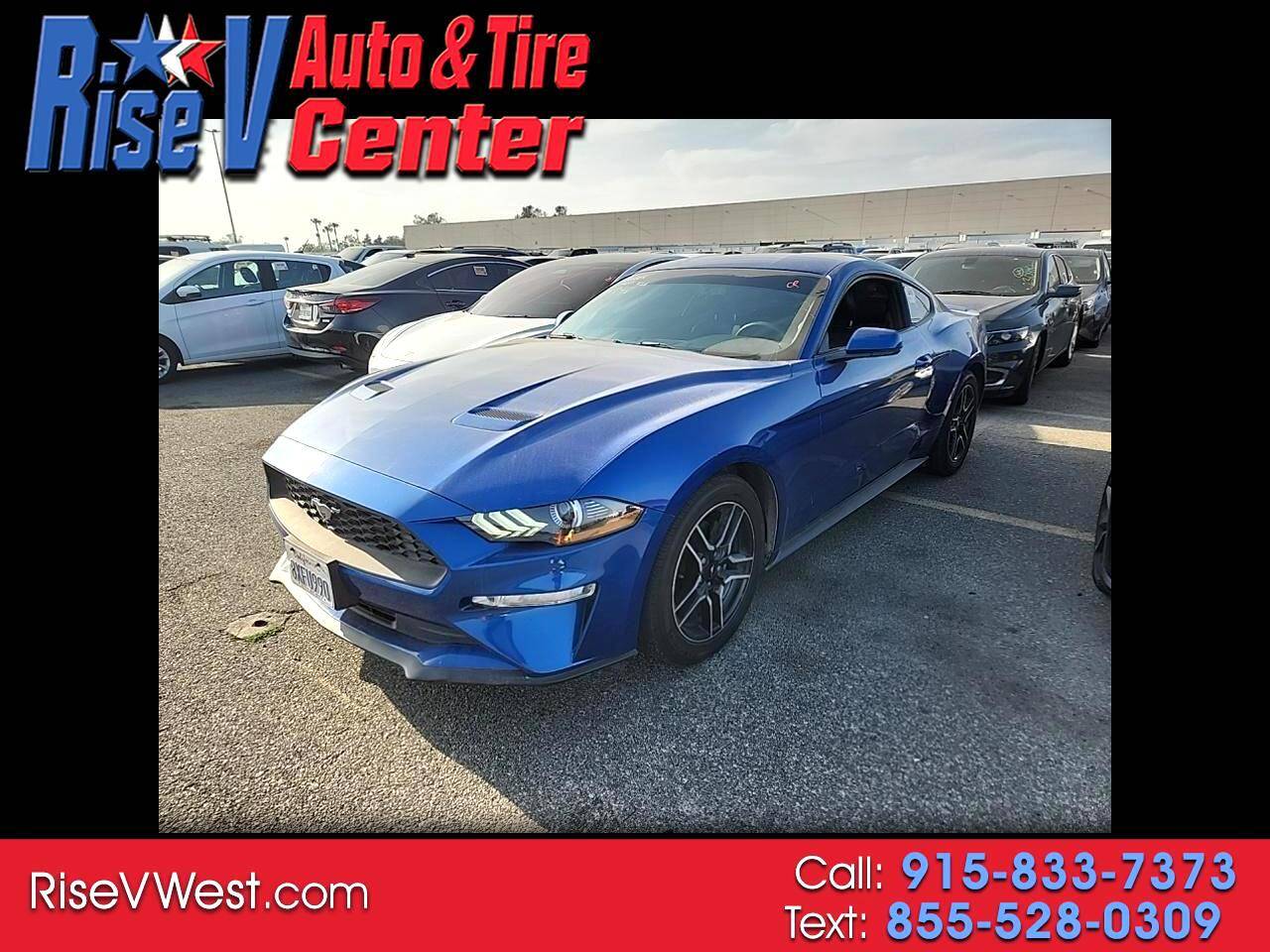 2018 Ford Mustang EcoBoost Premium — Coupe — 70,347 mi — El Paso, TX