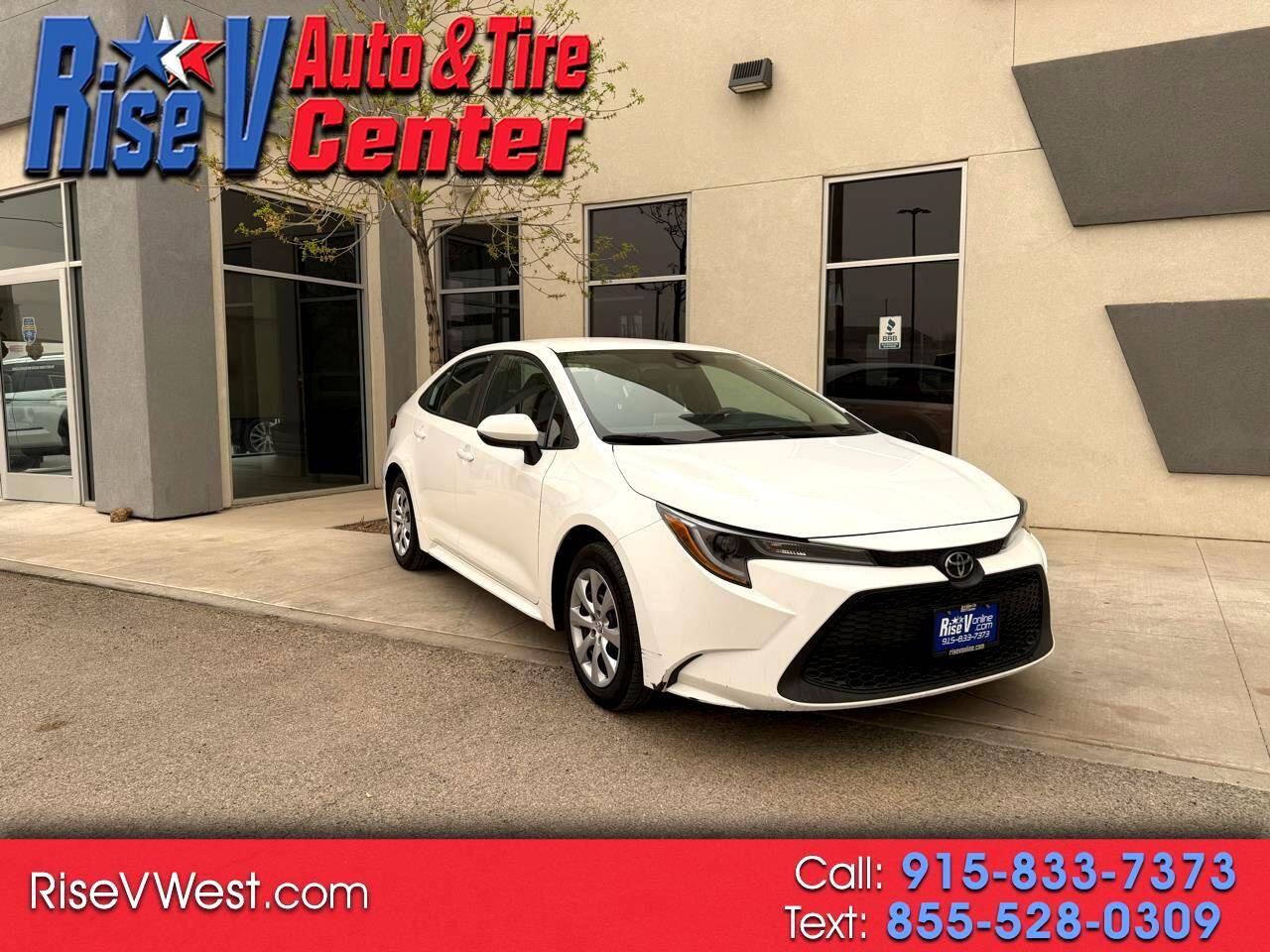 2021 Toyota Corolla LE — Sedan — 92,397 mi — El Paso, TX