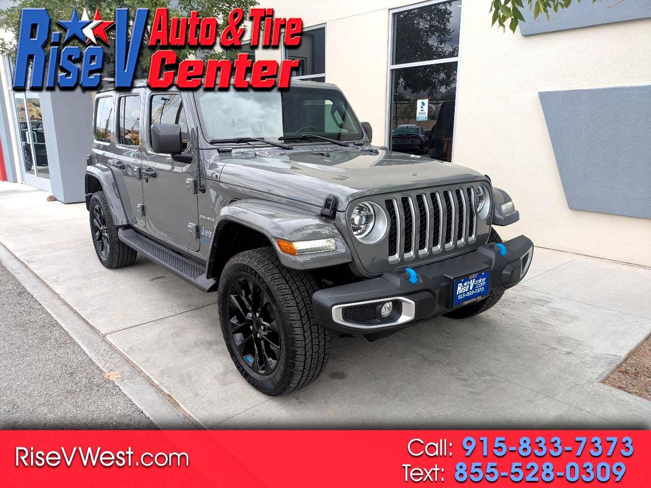 2022 Jeep Wrangler Sahara 4xe — SUV — 25,395 mi — El Paso, TX