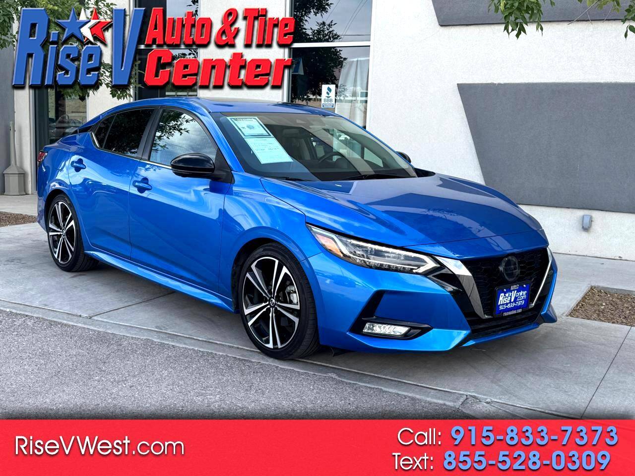 2021 Nissan Sentra SR — Sedan — 37,356 mi — El Paso, TX