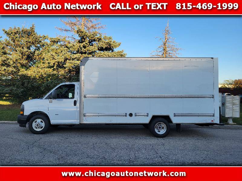 2021 GMC Savana Commercial Cutaway 3500 — Chassis Cab Truck — 76,590 mi — Mokena, IL