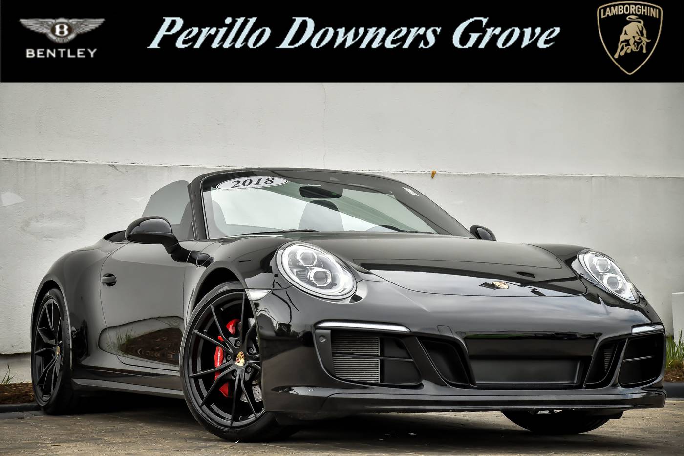 2018 Porsche 911 Carrera 4S — Convertible — 12,482 mi — Downers Grove, IL