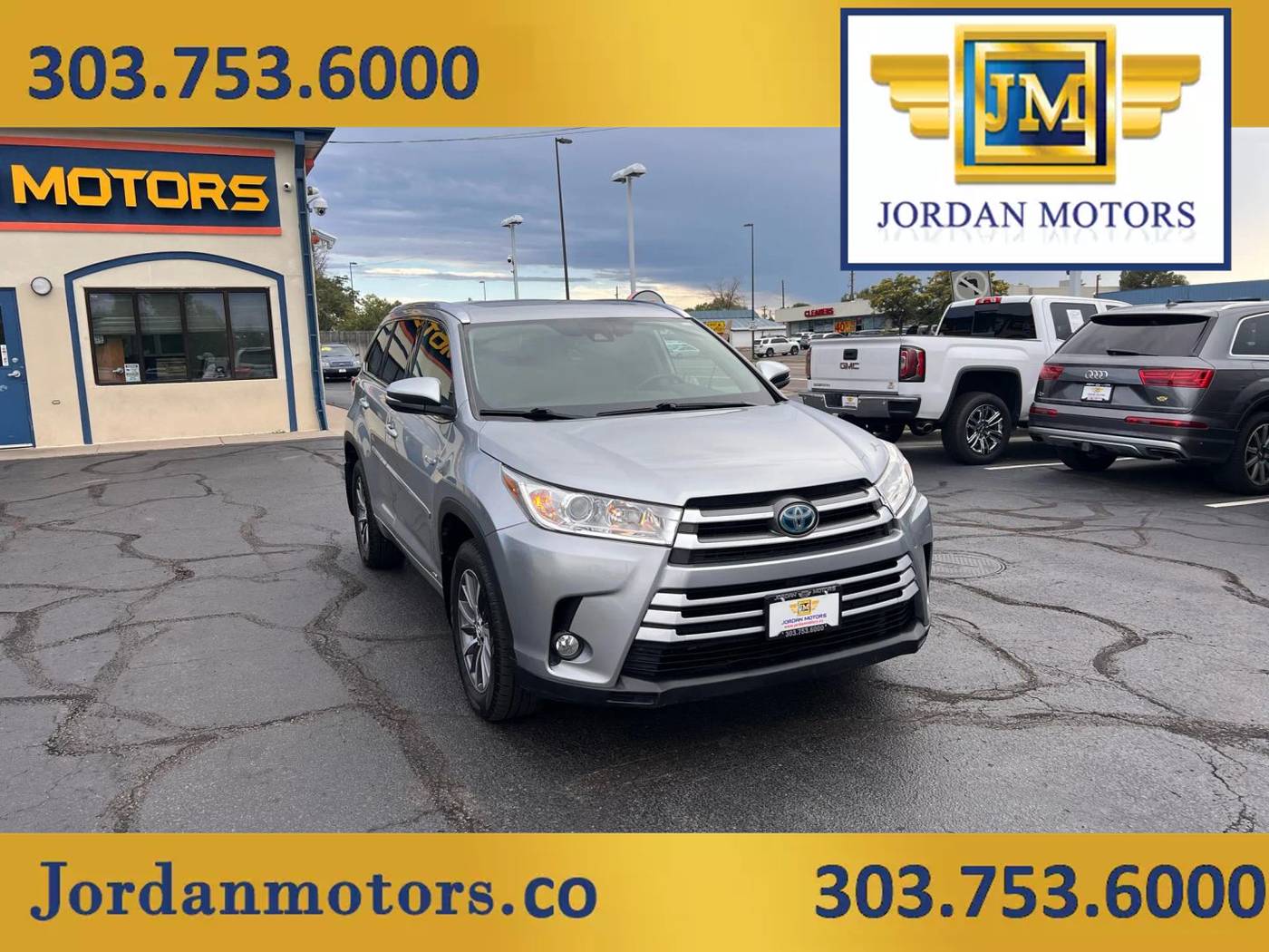 2018 Toyota Highlander Hybrid XLE — SUV — 74,187 mi — Aurora, CO