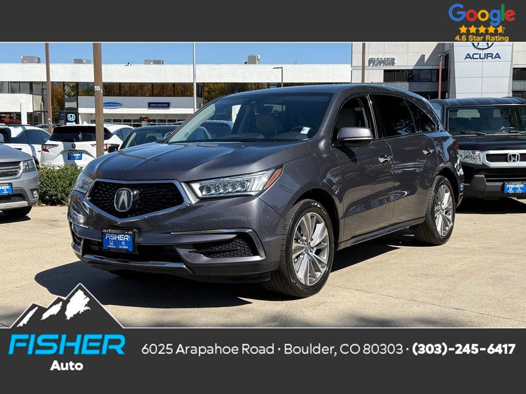 2017 Acura MDX Technology Package — SUV — 109,417 mi — Boulder, CO