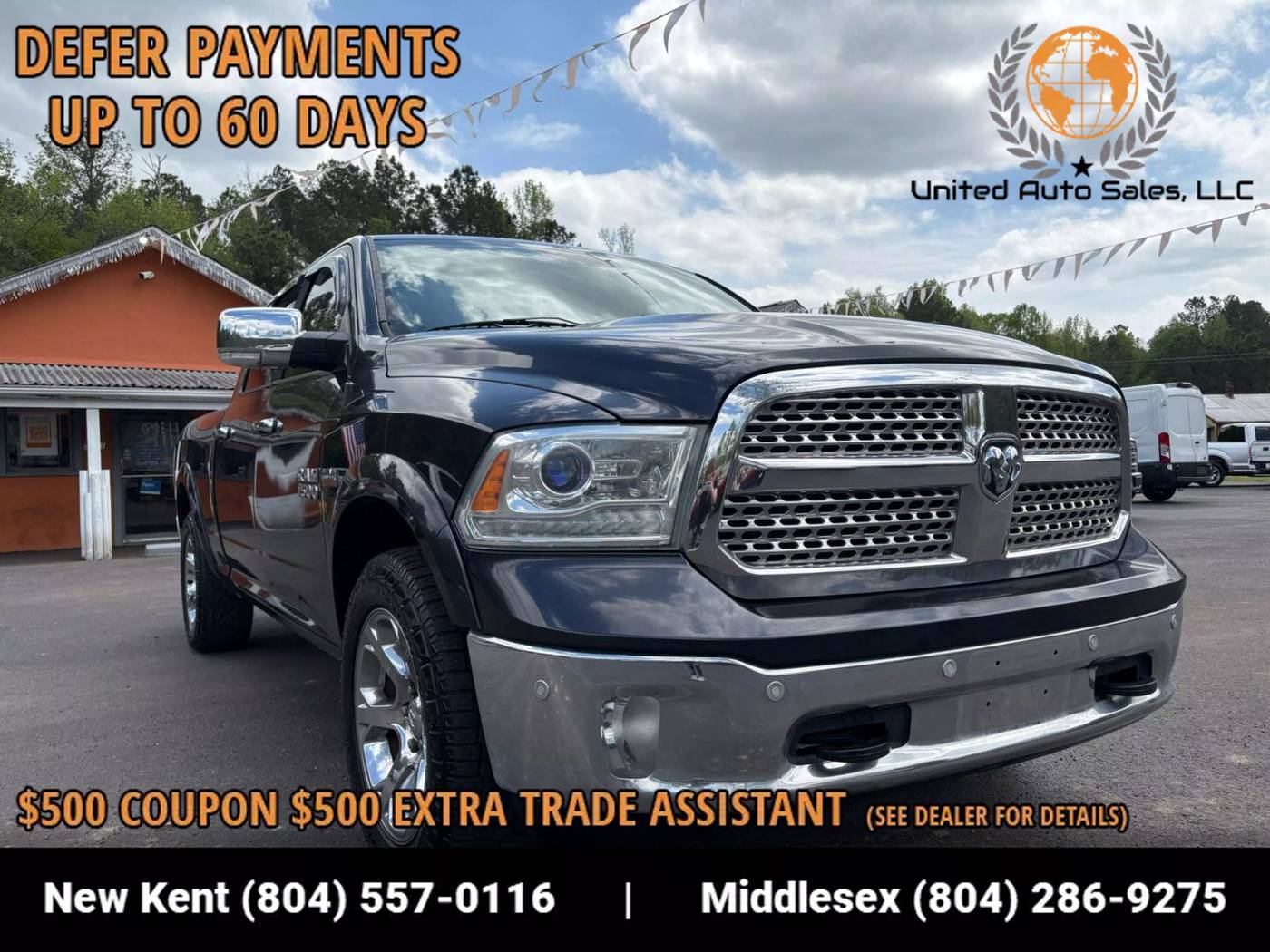 2014 Ram 1500 Laramie — Pickup Truck — 194,055 mi — Providence Forge, VA