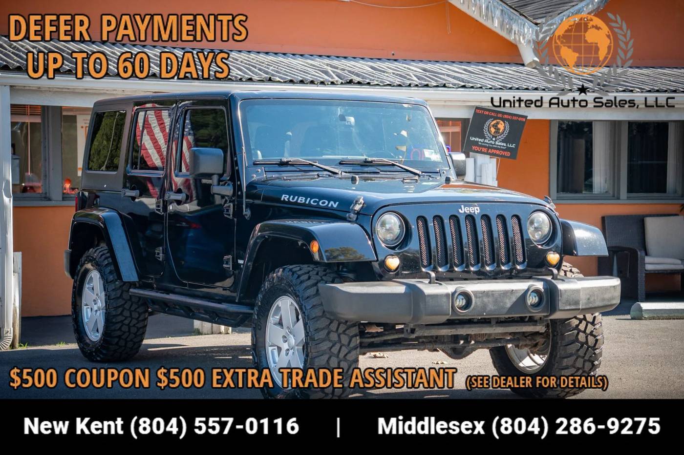 2013 Jeep Wrangler Rubicon — SUV — 103,413 mi — Providence Forge, VA