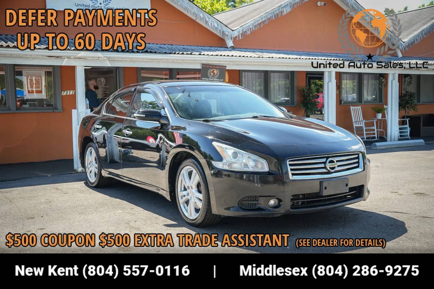 2014 Nissan Maxima SV — Sedan — 170,053 mi — Providence Forge, VA