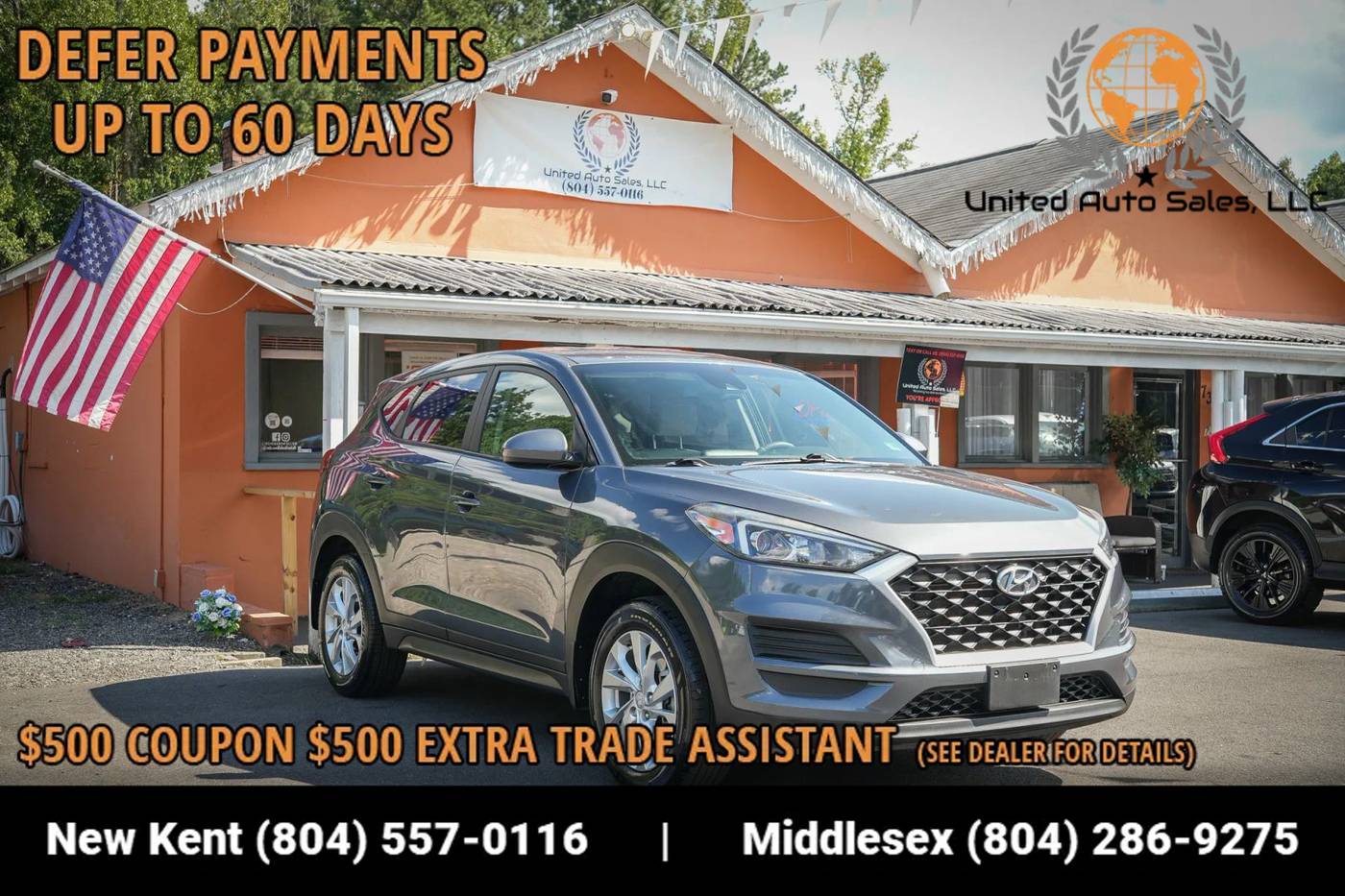 2019 Hyundai Tucson SE — SUV — 112,490 mi — Providence Forge, VA