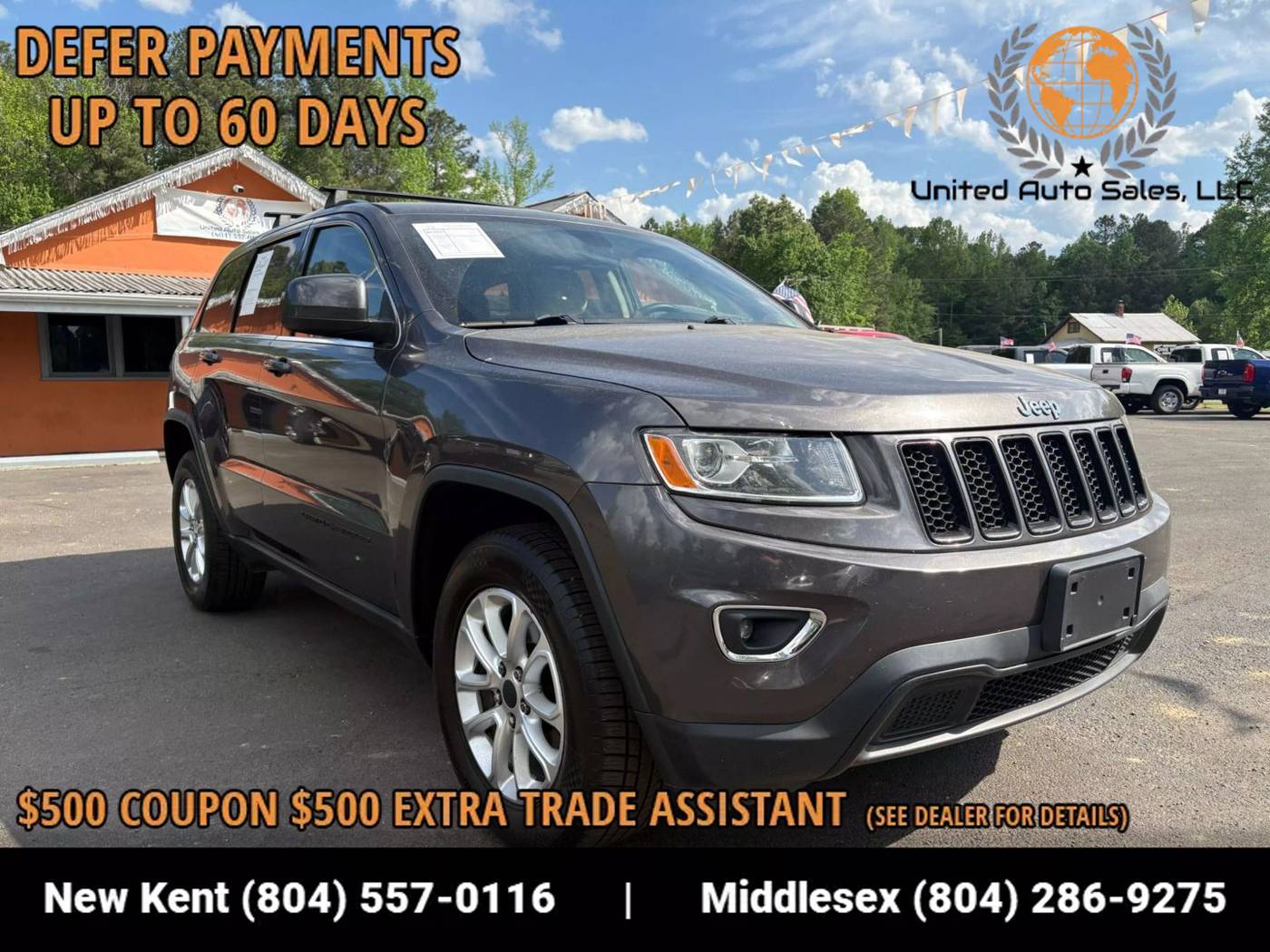 2015 Jeep Grand Cherokee Laredo — SUV — 208,914 mi — Providence Forge, VA