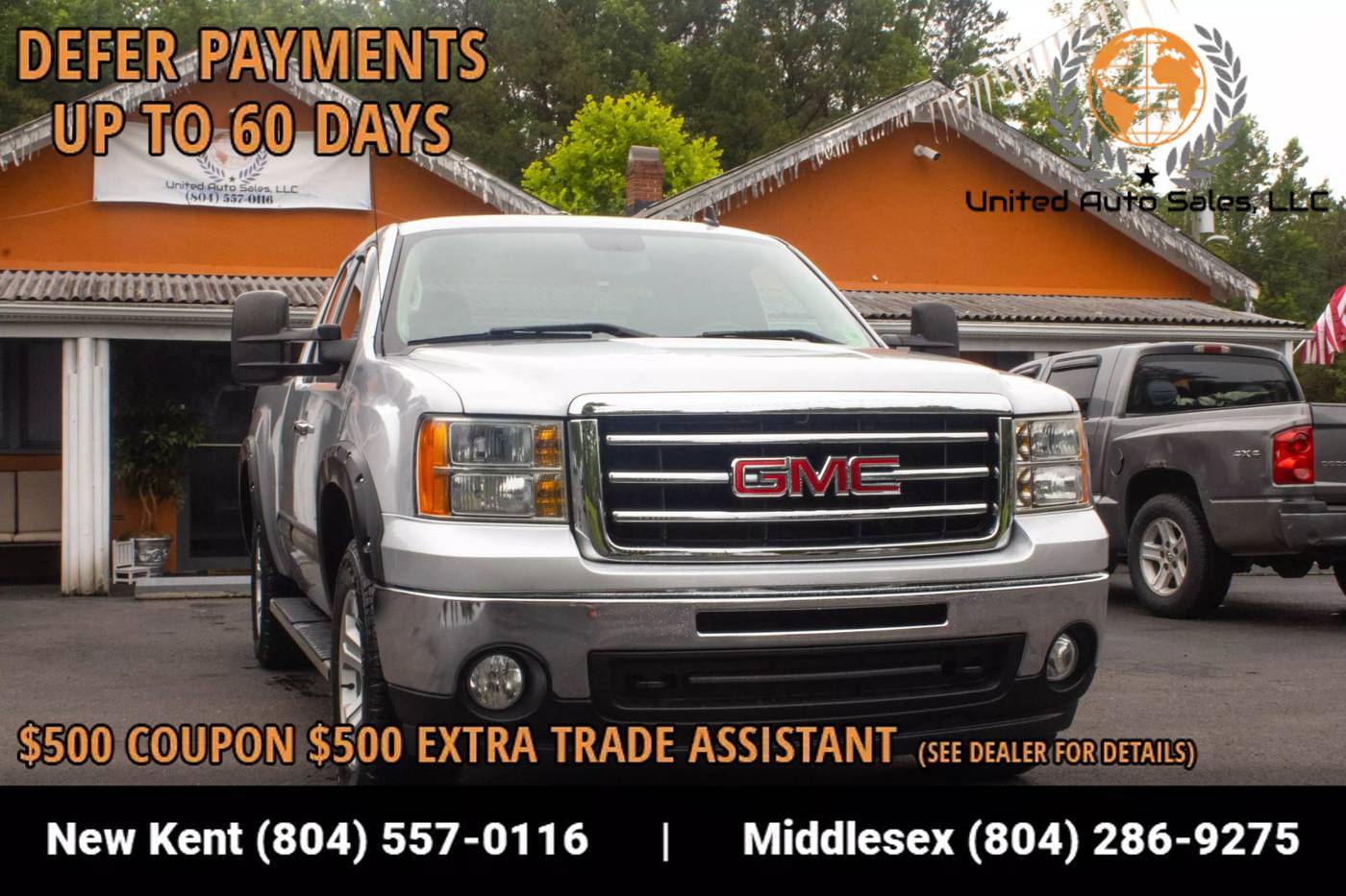 2012 GMC Sierra 1500 SLE — Pickup Truck — 139,634 mi — Providence Forge, VA