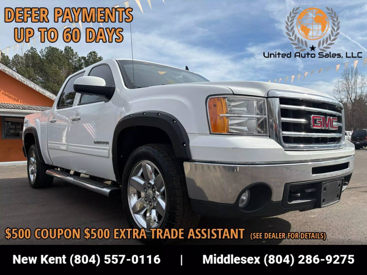 2012 GMC Sierra 1500 SLT — Pickup Truck — 146,139 mi — Providence Forge, VA