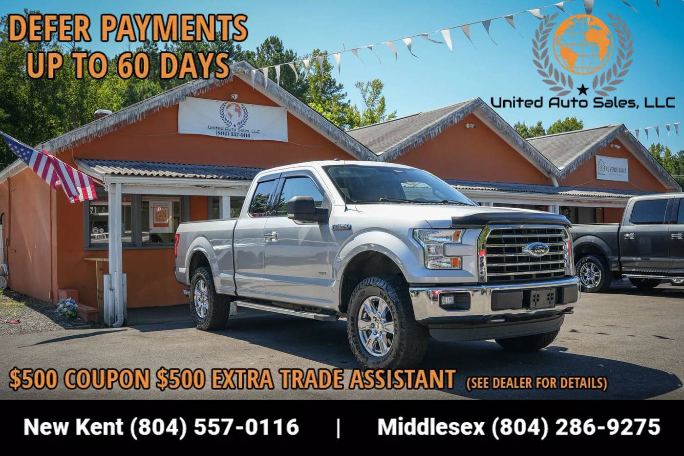 2016 Ford F-150 XLT — Pickup Truck — 139,480 mi — Providence Forge, VA