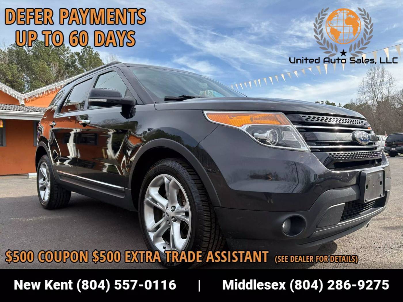 2015 Ford Explorer Limited — SUV — 186,077 mi — Providence Forge, VA