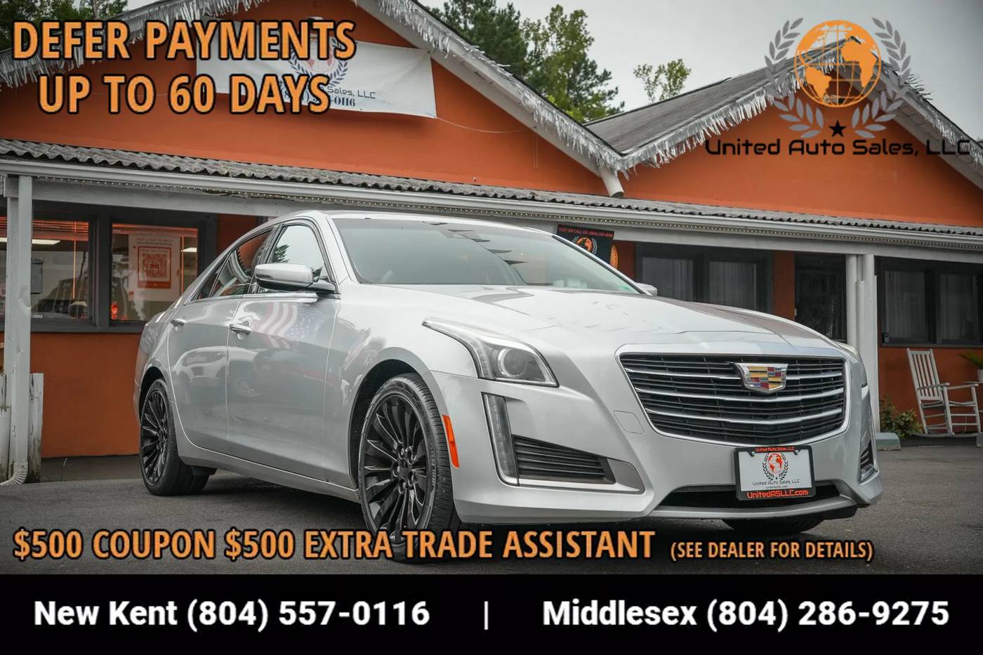 2015 Cadillac CTS Luxury — Sedan — 91,900 mi — Providence Forge, VA