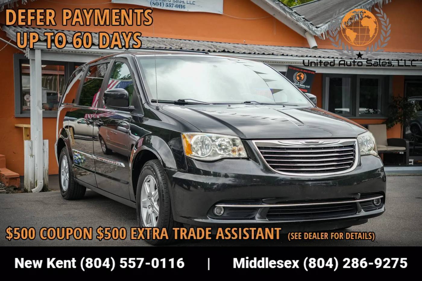 2013 Chrysler Town & Country Touring — Minivan — 189,704 mi — Providence Forge, VA