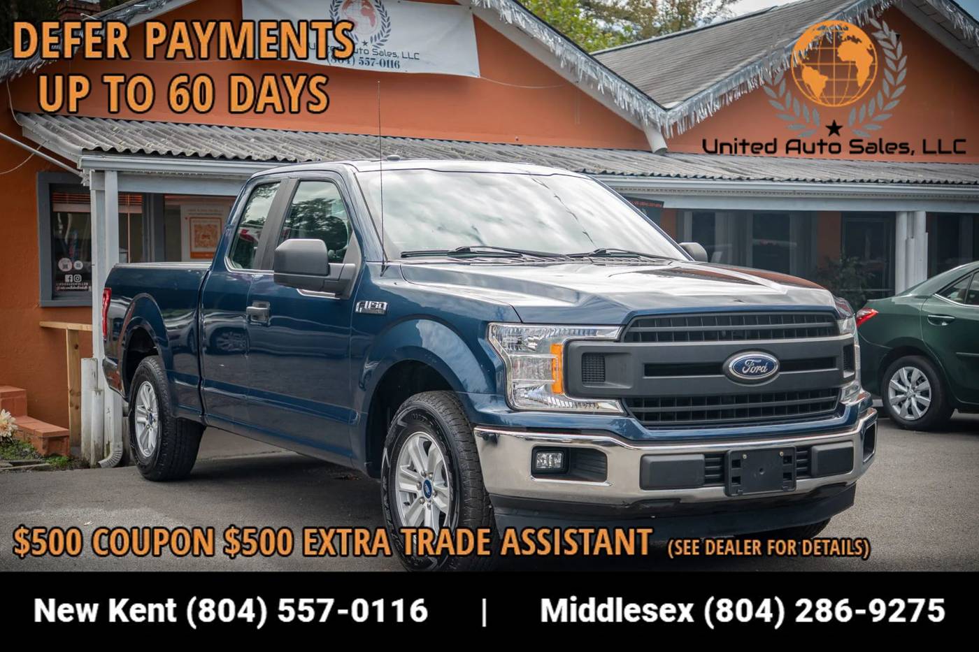 2018 Ford F-150 XL — Pickup Truck — 186,897 mi — Providence Forge, VA