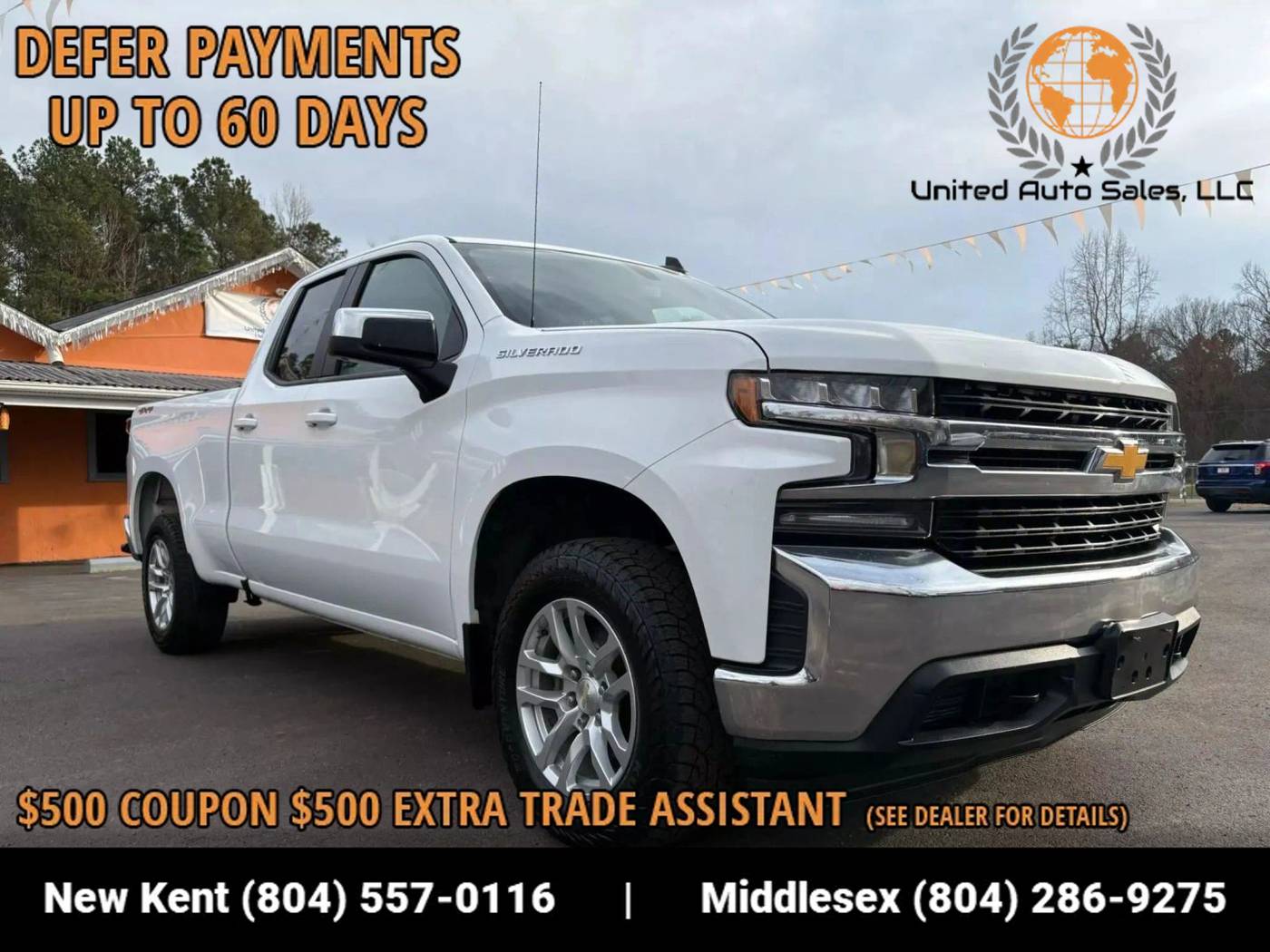 2020 Chevrolet Silverado 1500 LT — Pickup Truck — 136,700 mi — Providence Forge, VA