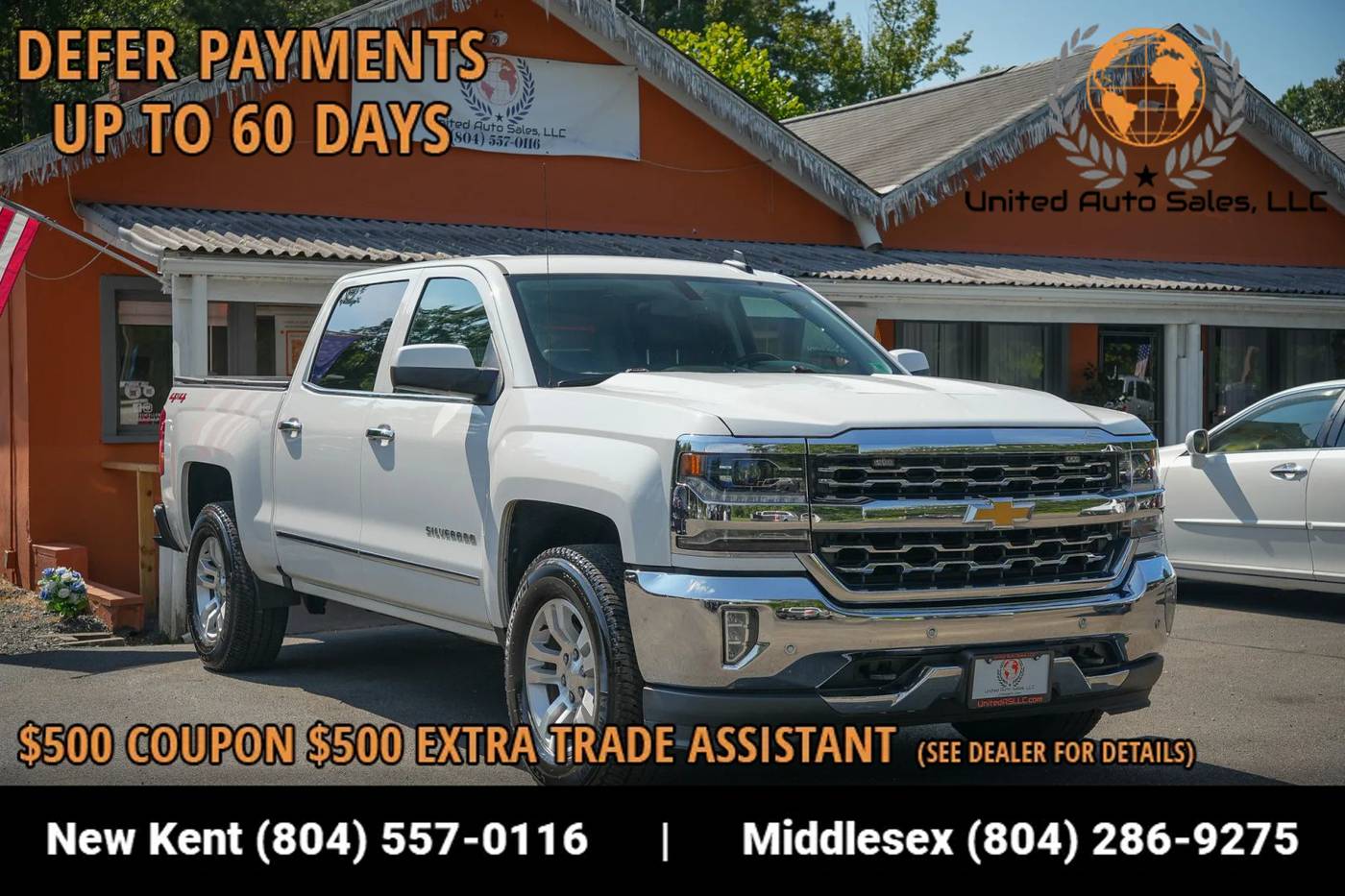 2018 Chevrolet Silverado 1500 LTZ — Pickup Truck — 173,197 mi — Providence Forge, VA