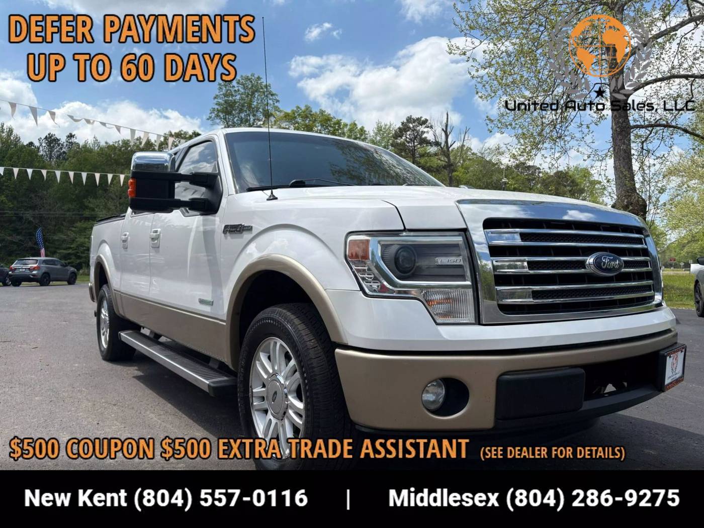 2014 Ford F-150 Lariat — Pickup Truck — 113,111 mi — Providence Forge, VA