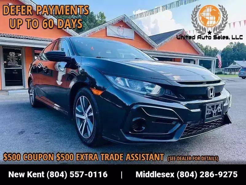 2020 Honda Civic LX — Hatchback — 141,979 mi — Providence Forge, VA