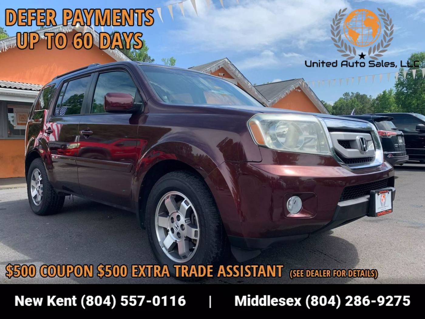 2010 Honda Pilot EX — SUV — 166,049 mi — Providence Forge, VA