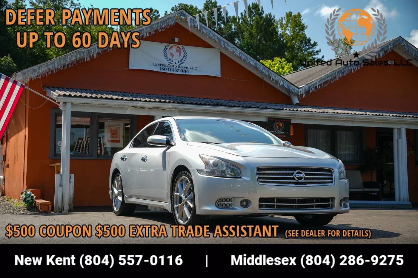 2010 Nissan Maxima SV — Sedan — 80,946 mi — Providence Forge, VA