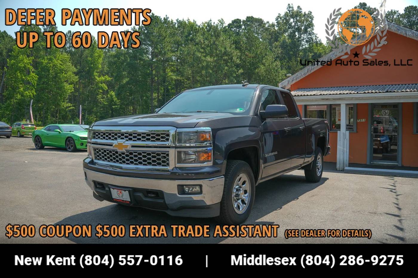 2015 Chevrolet Silverado 1500 LT — Pickup Truck — 186,420 mi — Providence Forge, VA
