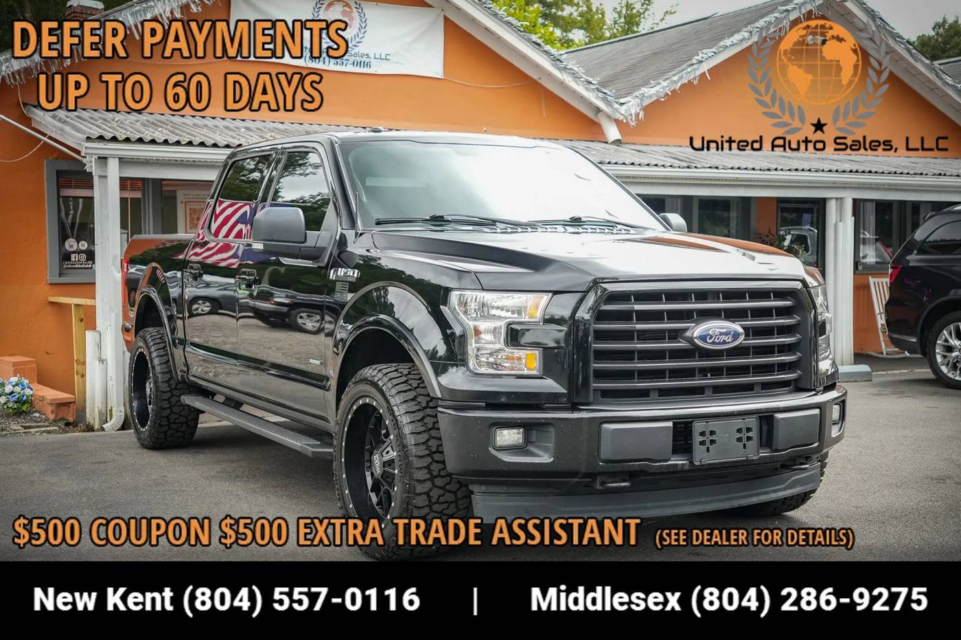 2017 Ford F-150 XLT — Pickup Truck — 143,229 mi — Providence Forge, VA