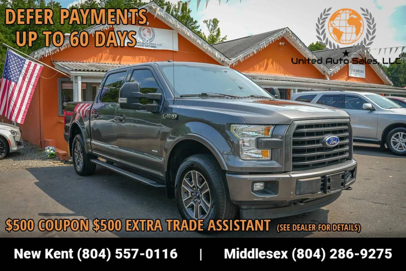 2017 Ford F-150 XLT — Pickup Truck — 85,879 mi — Providence Forge, VA