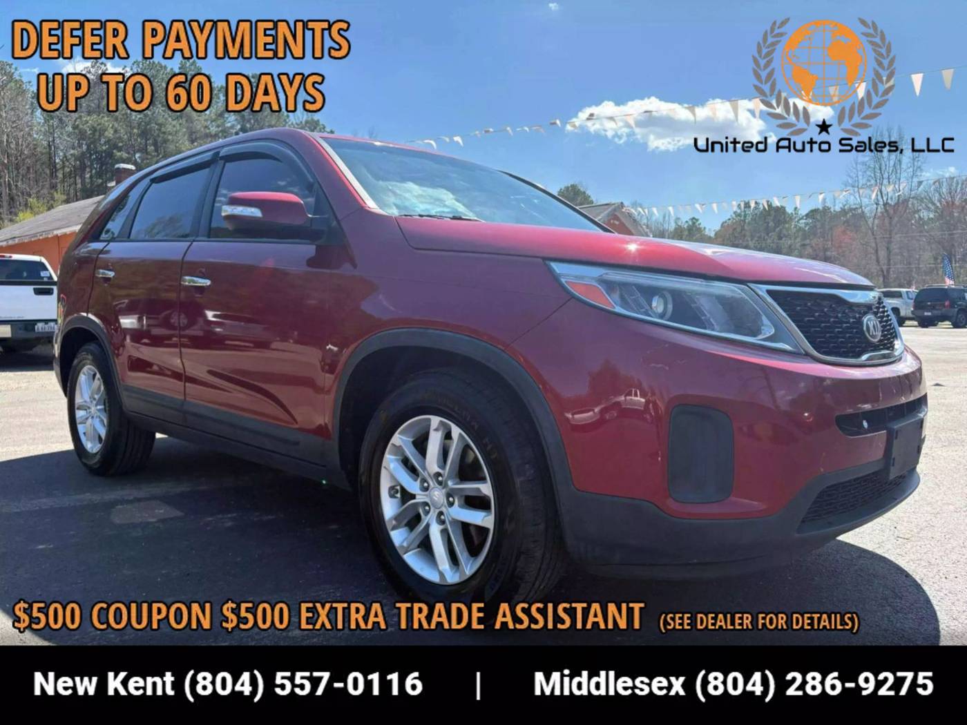 2014 Kia Sorento LX — SUV — 195,801 mi — Providence Forge, VA