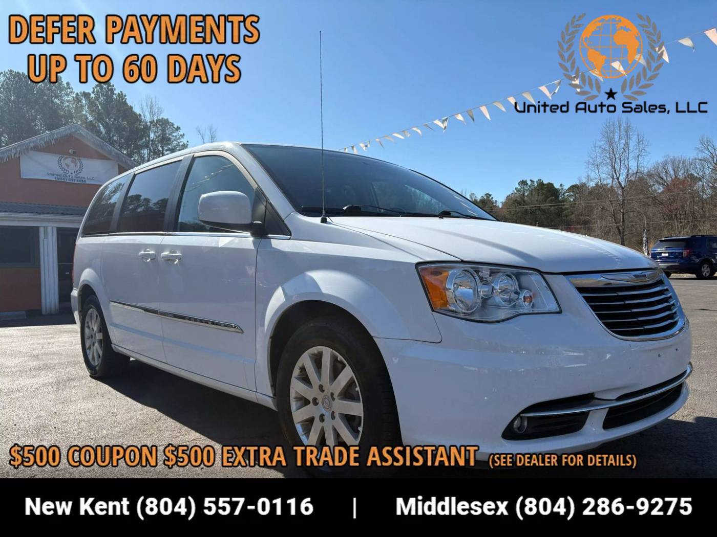2015 Chrysler Town & Country Touring — Minivan — 130,955 mi — Providence Forge, VA