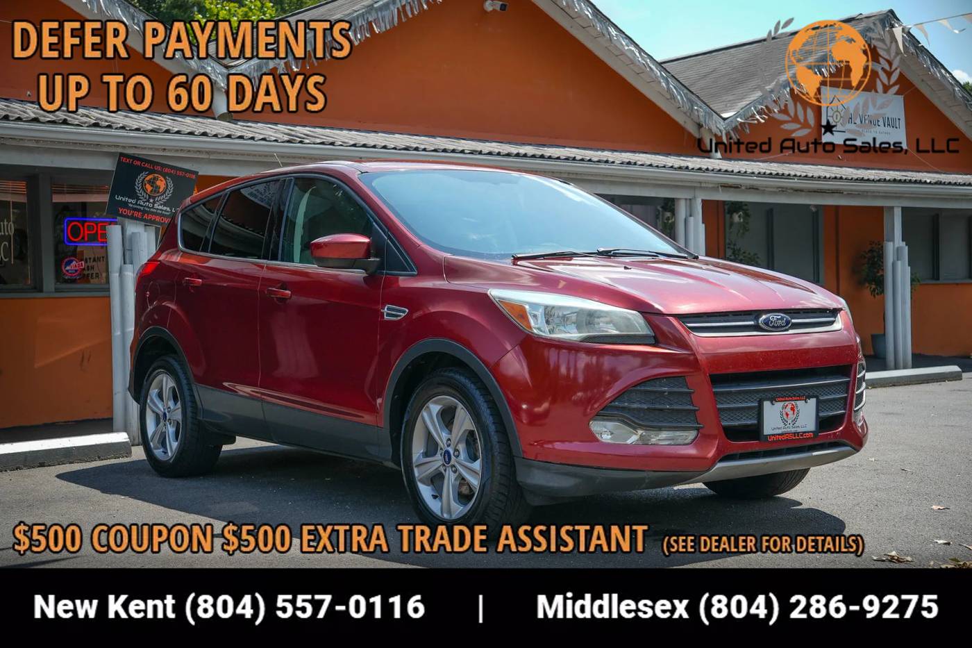 2014 Ford Escape SE — SUV — 183,712 mi — Providence Forge, VA