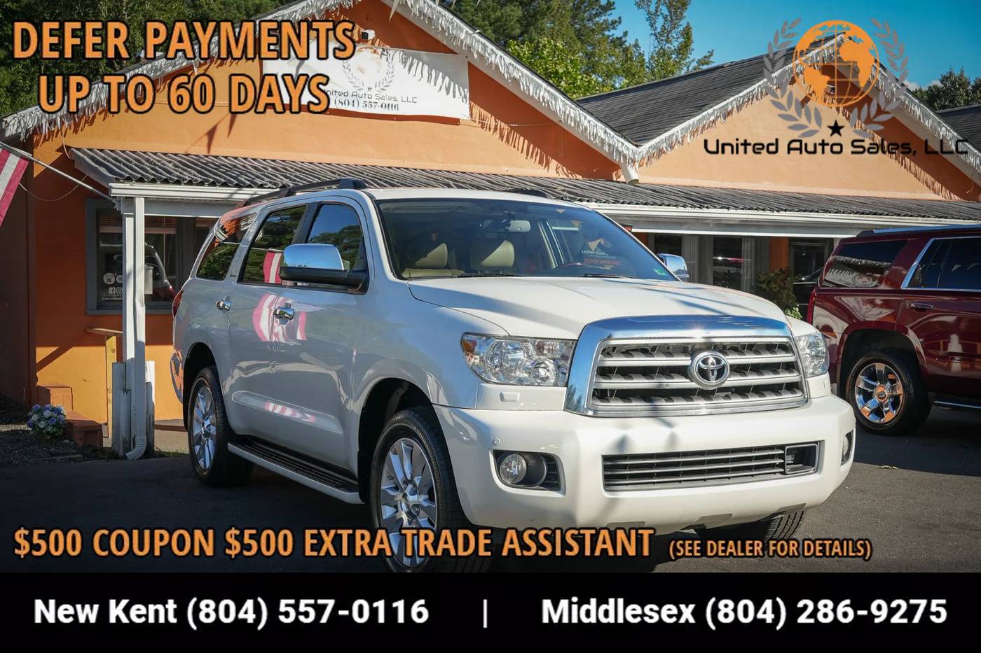 2014 Toyota Sequoia Platinum — SUV — 119,122 mi — Providence Forge, VA