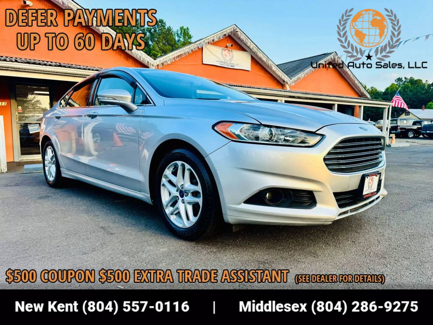 2013 Ford Fusion SE — Sedan — 168,391 mi — Providence Forge, VA