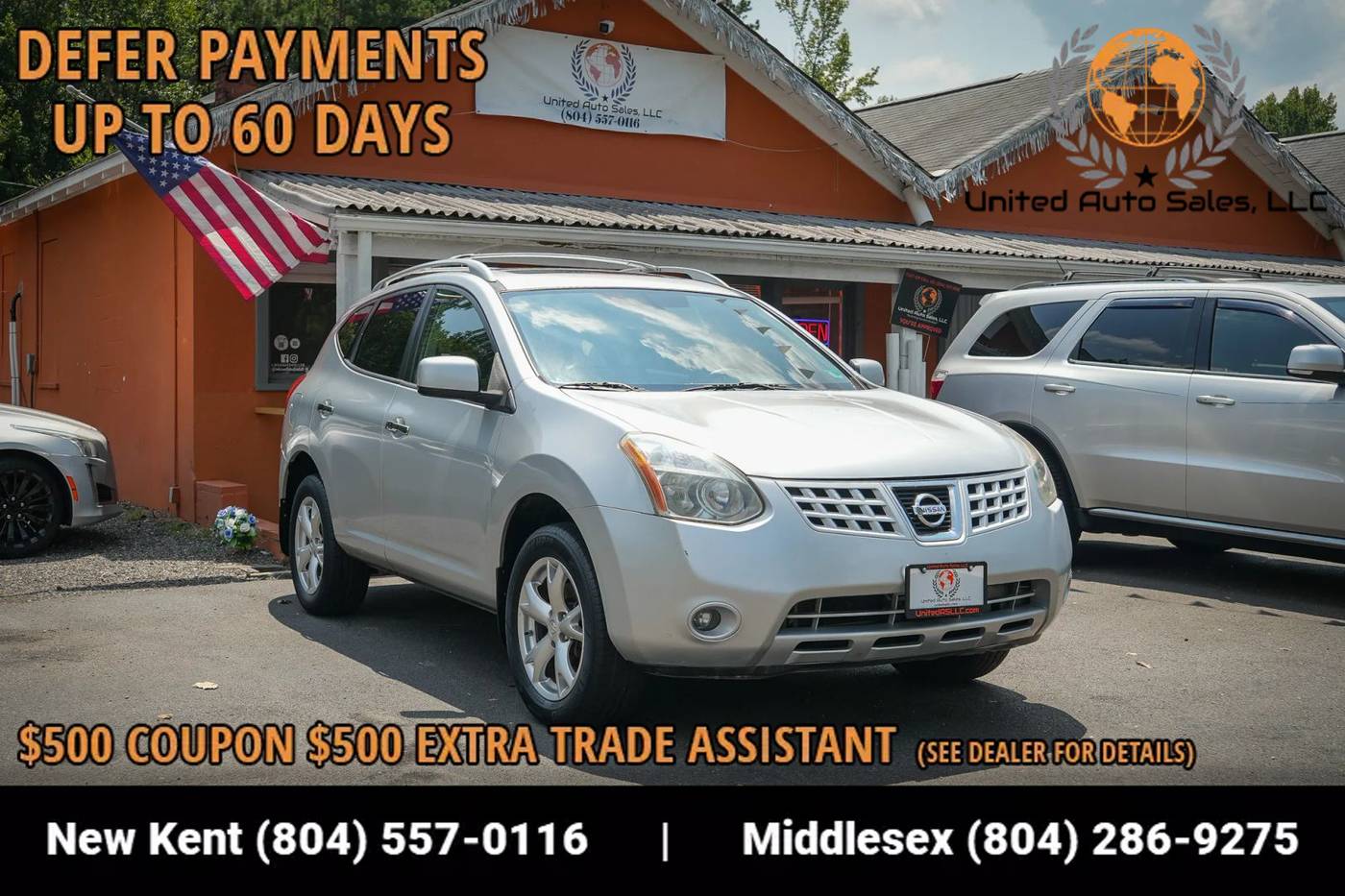 2010 Nissan Rogue SL — SUV — 146,697 mi — Providence Forge, VA