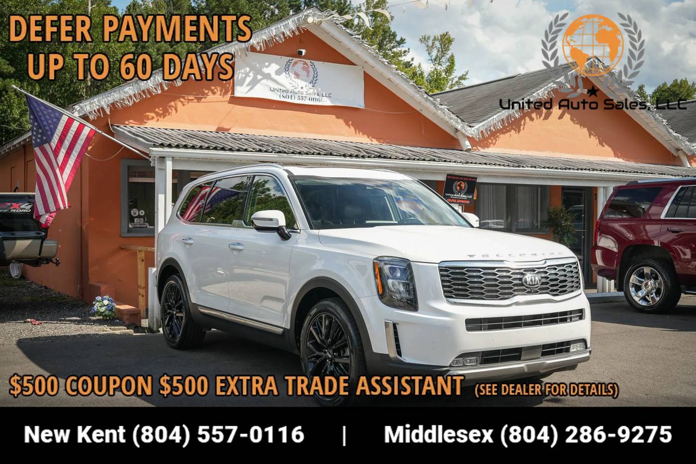 2020 Kia Telluride SX — SUV — 156,701 mi — Providence Forge, VA