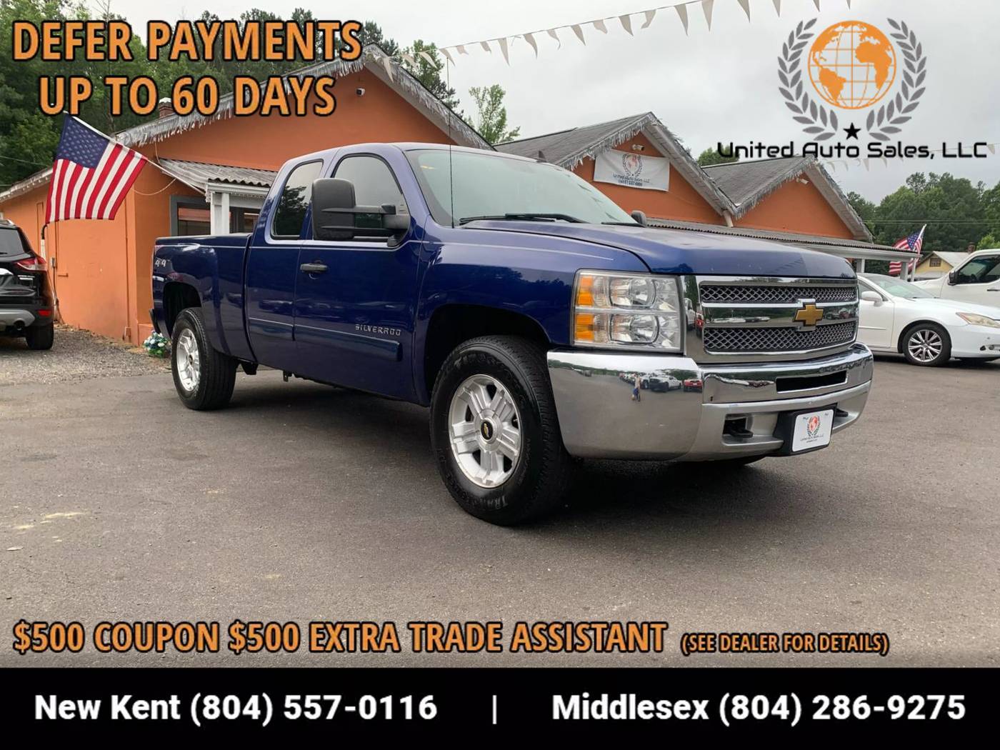 2013 Chevrolet Silverado 1500 LT — Pickup Truck — 198,634 mi — Providence Forge, VA