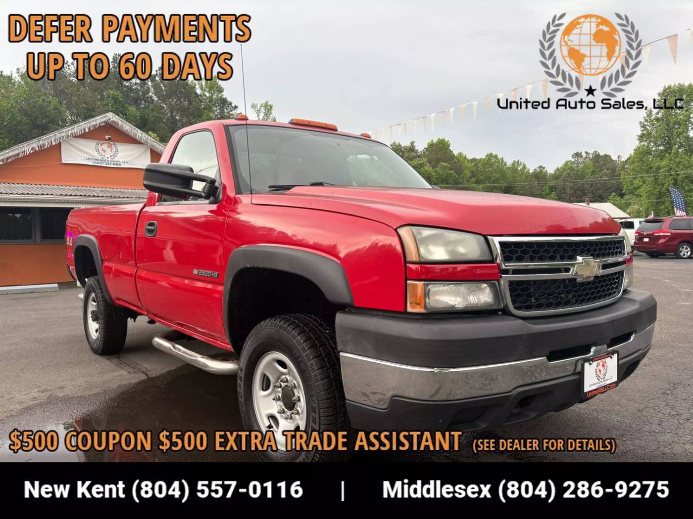 2007 Chevrolet Silverado 2500HD Classic WT — Pickup Truck — 63,957 mi — Providence Forge, VA