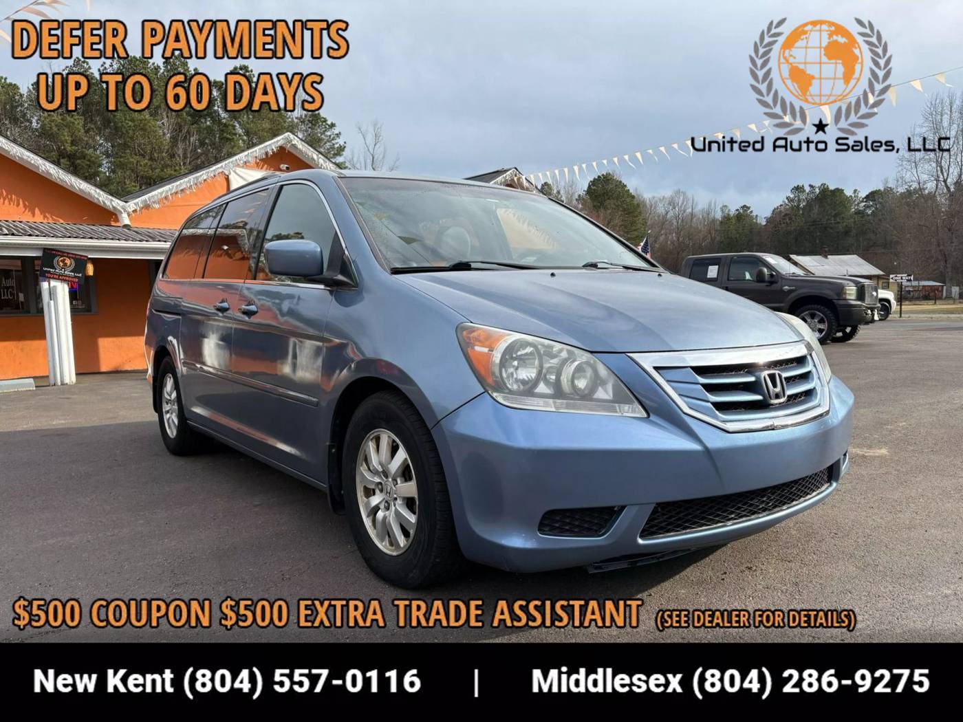 2010 Honda Odyssey EX — Minivan — 130,955 mi — Providence Forge, VA