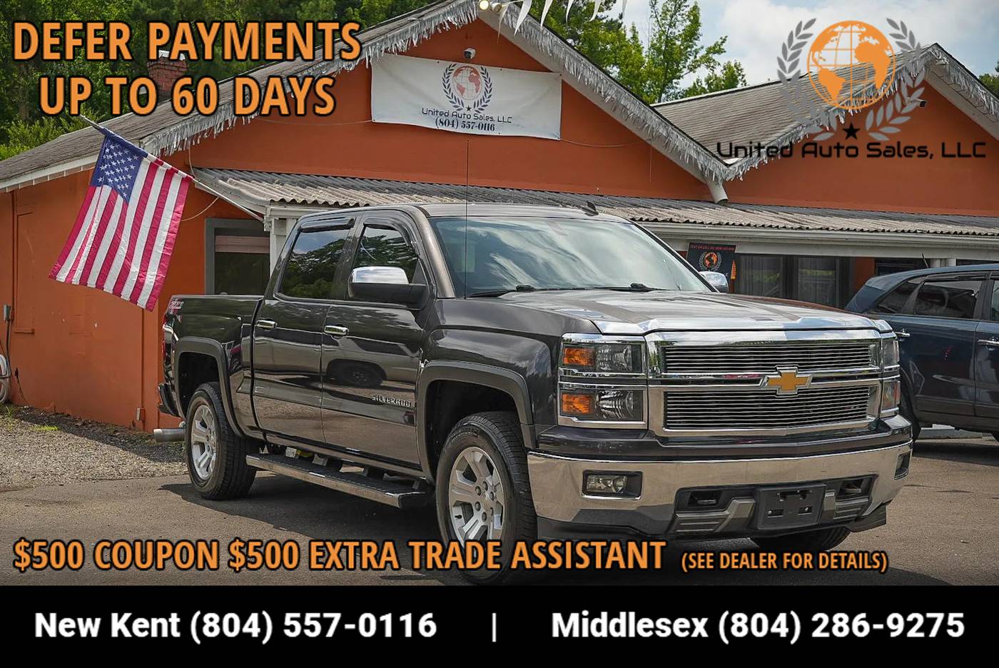 2014 Chevrolet Silverado 1500 LT — Pickup Truck — 155,307 mi — Providence Forge, VA