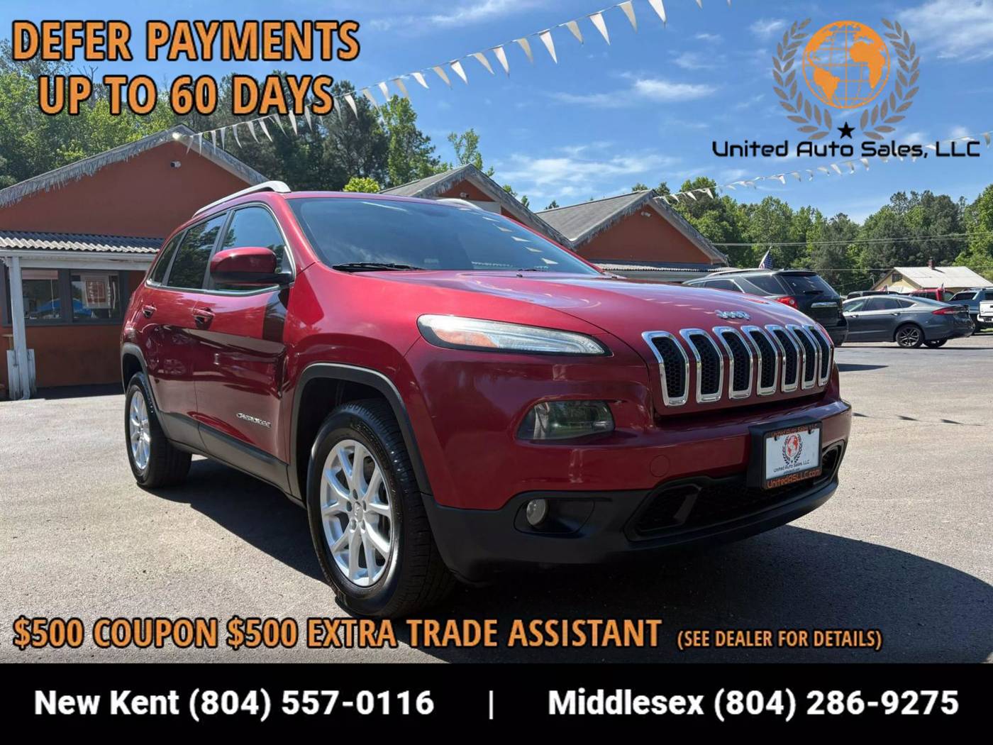 2014 Jeep Cherokee Latitude — SUV — 145,224 mi — Providence Forge, VA