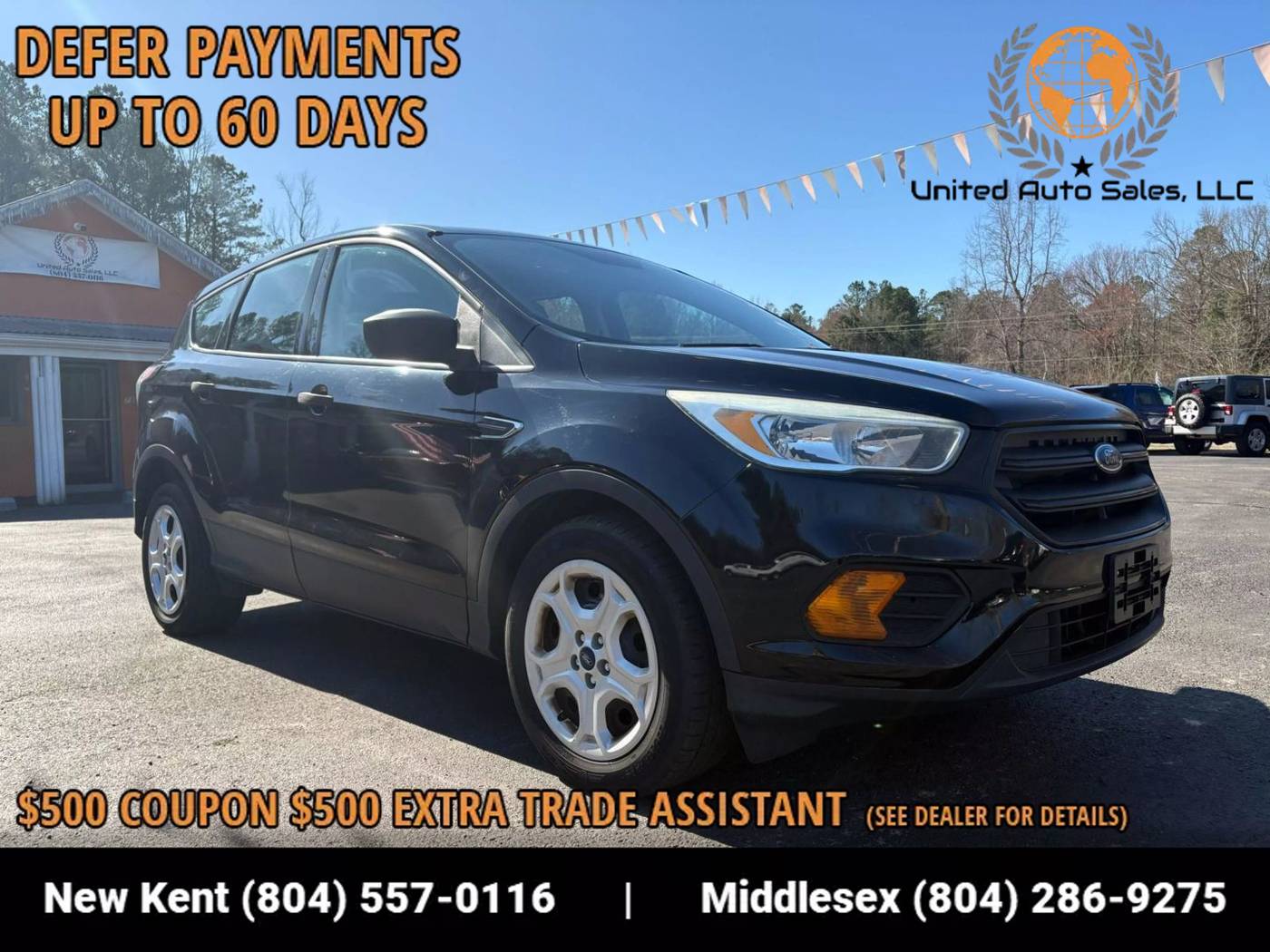 2017 Ford Escape S — SUV — 115,334 mi — Providence Forge, VA