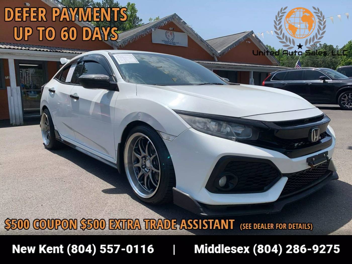 2017 Honda Civic Sport — Hatchback — 125,210 mi — Providence Forge, VA